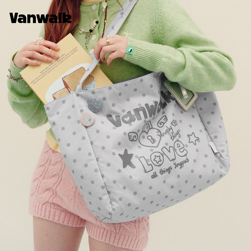 Vanwalk Skuldertaske med stor kapacitet fra Planner House-serien v3017
