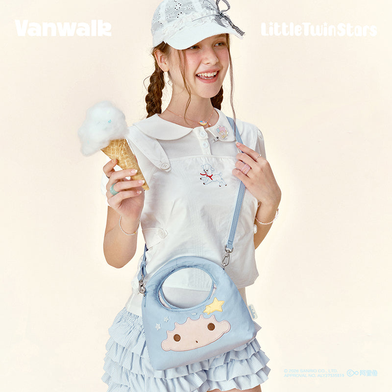 VANWALK sødt design Sanrio-samarbejde skuldertaske håndtasker V3060
