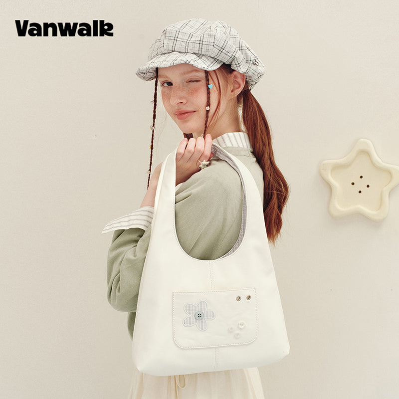 VANWALK Planner House-vendbar tote-/skuldertaske v3026