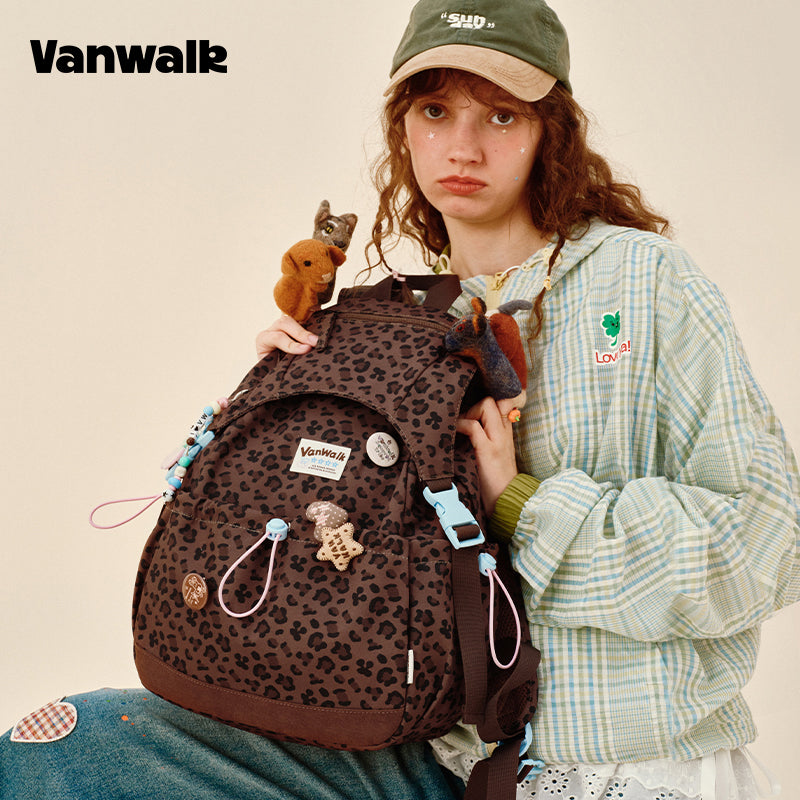 Vanwalk Originalt design Pinecone Tribe-serien-rygsæk v2974