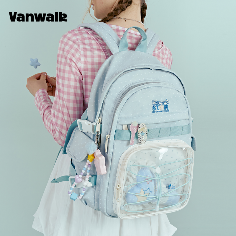 VANWALK rummelig rygsæk med July Specials-design v2933