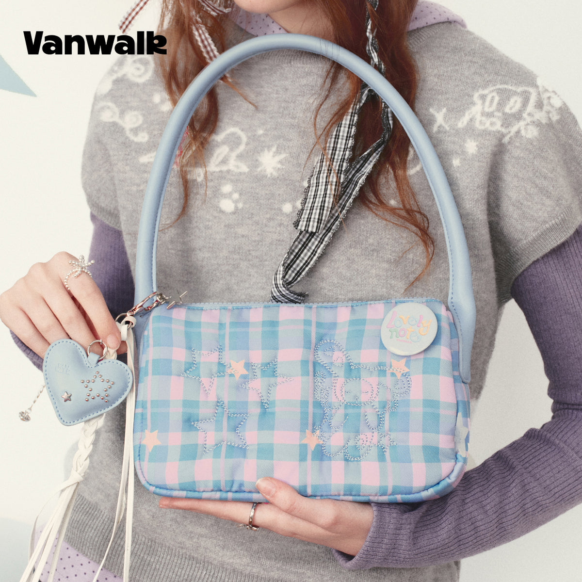 Vanwalk Elegant håndtaske fra January Lucky Pony-serien v3015