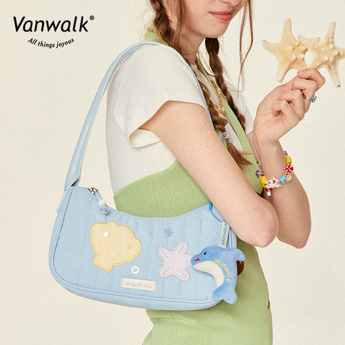 Vanwalk pendler-skuldertaske Bubble Island V2834