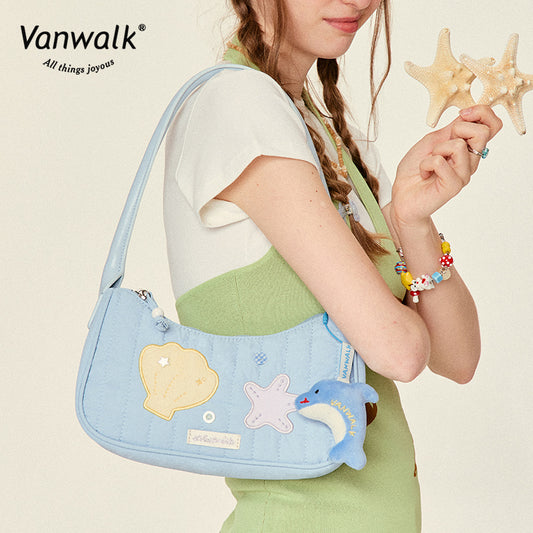 Vanwalk pendler-skuldertaske Bubble Island V2834