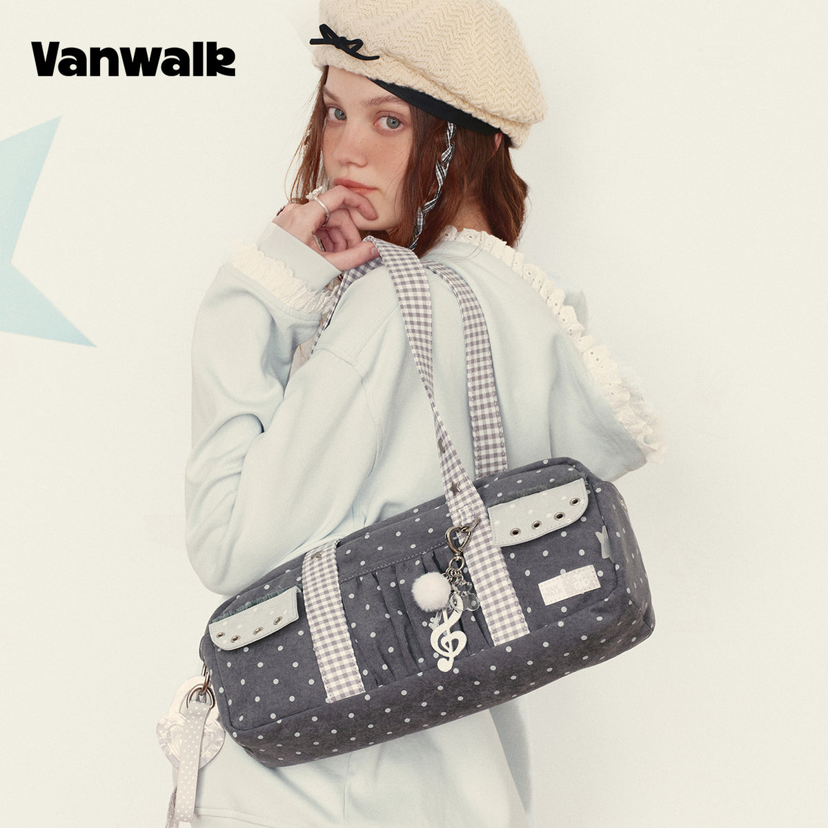 Vanwalk Skuldertaske fra January Lucky Pony-serien v3011