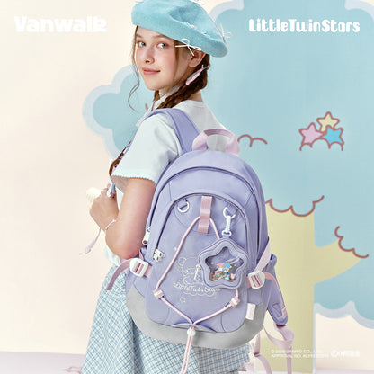 VANWALK Little Twin Stars Sanrio-samarbejdsrygsæk V3074