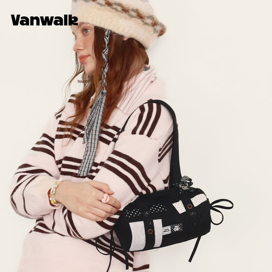Vanwalk Elegant skuldertaske fra January Lucky Pony-serien v3013