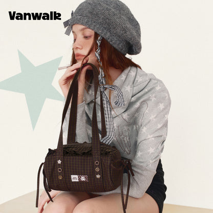Vanwalk Elegant skuldertaske fra January Lucky Pony-serien v3013