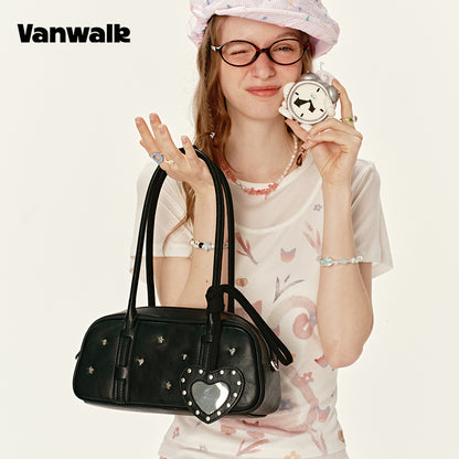 VANWALK Skuldertaske med charmerende niche-design fra Lovely Note v2895