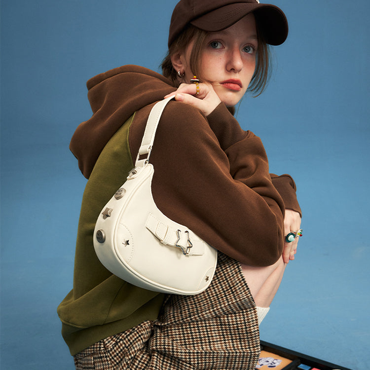 Vanwalk vandafvisende skuldertaske med Space Rabbit-design V2573
