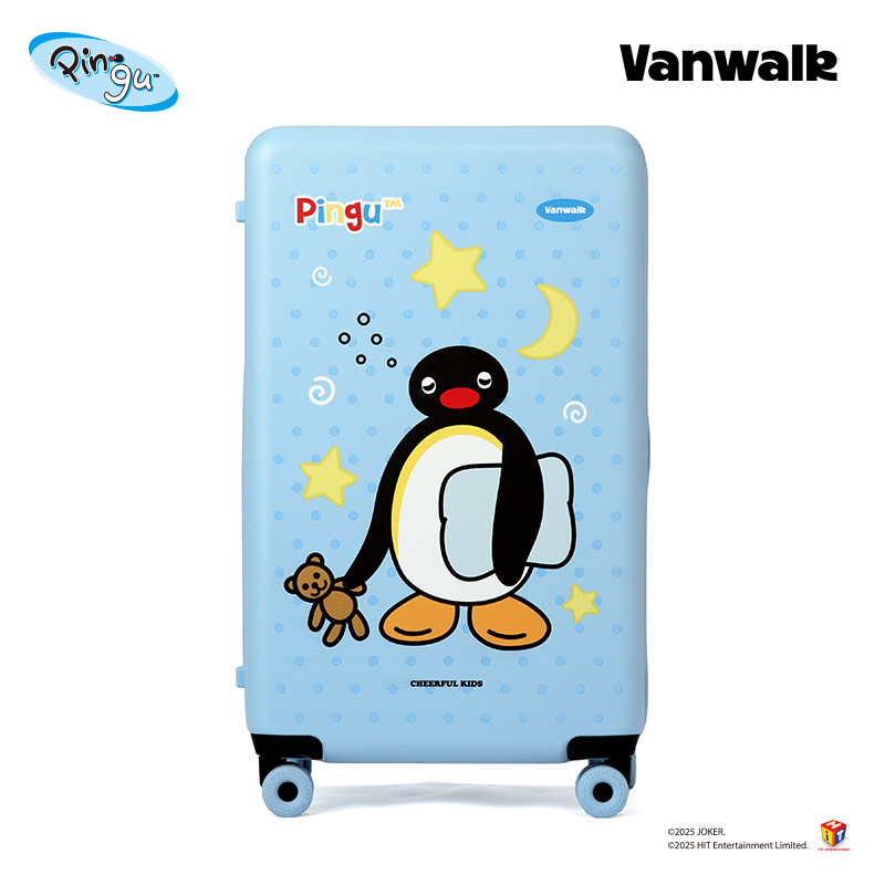Vanwalk Pingu-samarbejdsserie-kuffert med stor kapacitet B1010