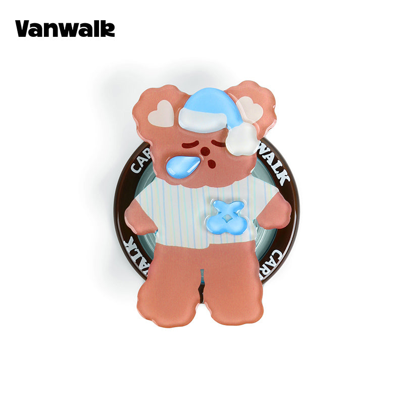 VANWALK Gulugulu-serien-original sødt kawaii-tegnet skrivebords-mobilholder K702/K613