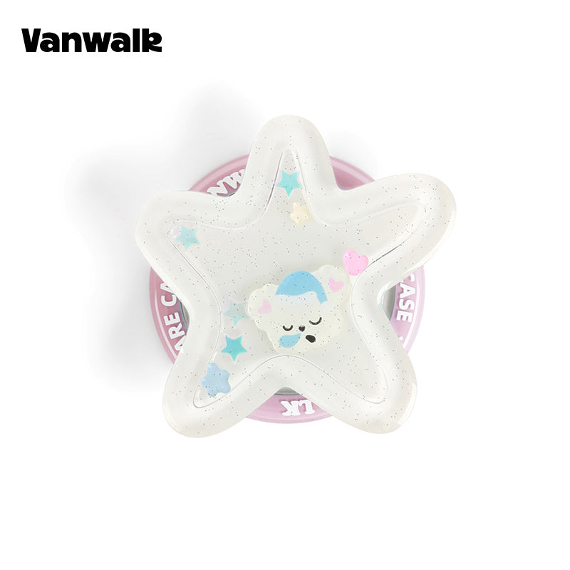 VANWALK Gulugulu-serien-original sødt kawaii-tegnet skrivebords-mobilholder K702/K613