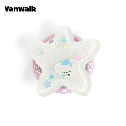 VANWALK Gulugulu-serien-original sødt kawaii-tegnet skrivebords-mobilholder K702/K613