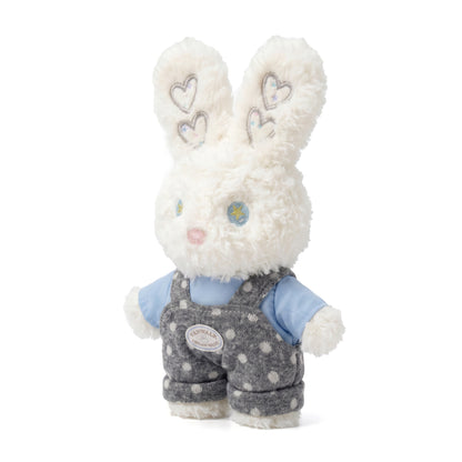 Vanwalk sød bamse- og kaninplys-taskepynt K640