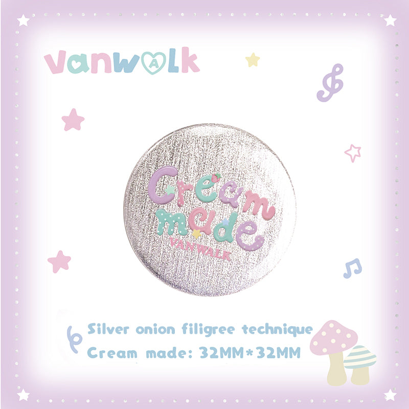 Vanwalk Gulugulu-serien Sød specialfremstillet badge K705