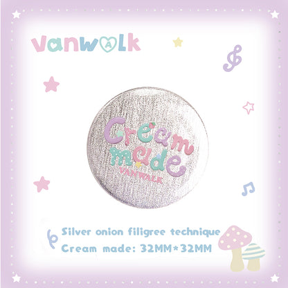 Vanwalk Gulugulu-serien Sød specialfremstillet badge K705