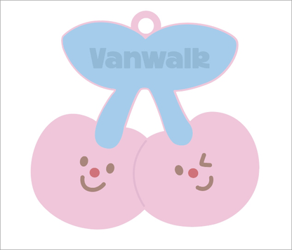 Vanwalk Happy Cherry-charmvedhæng til taske W1142