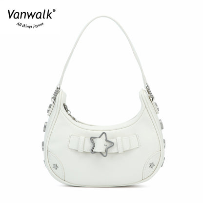 Vanwalk vandafvisende skuldertaske med Space Rabbit-design V2573