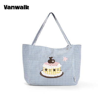 Vanwalk Skuldertaske med stor kapacitet fra Planner House-serien v3018