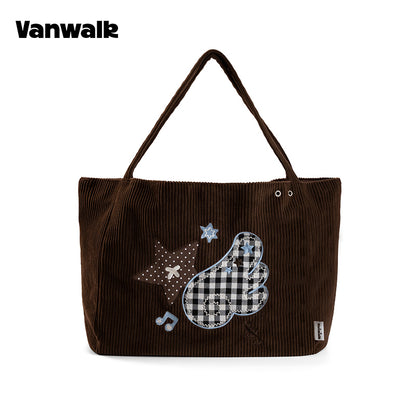 Vanwalk Skuldertaske med stor kapacitet fra Planner House-serien v3018