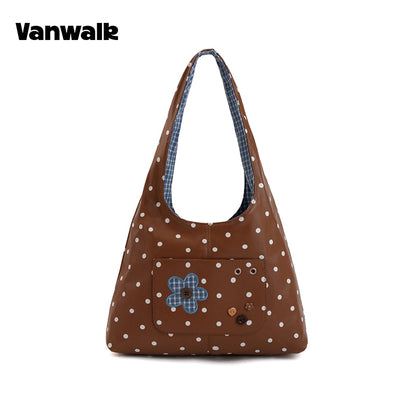 VANWALK Planner House-vendbar tote-/skuldertaske v3026