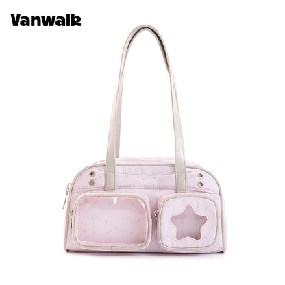 Vanwalk Skuldertaske med flere lommer fra Planner House-serien v3032