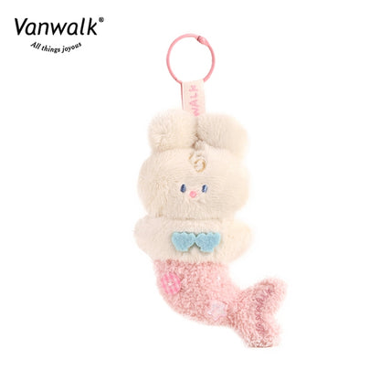Vanwalk Bubble Island Niche Rabbit Mermaid-plushvedhæng til taske K522