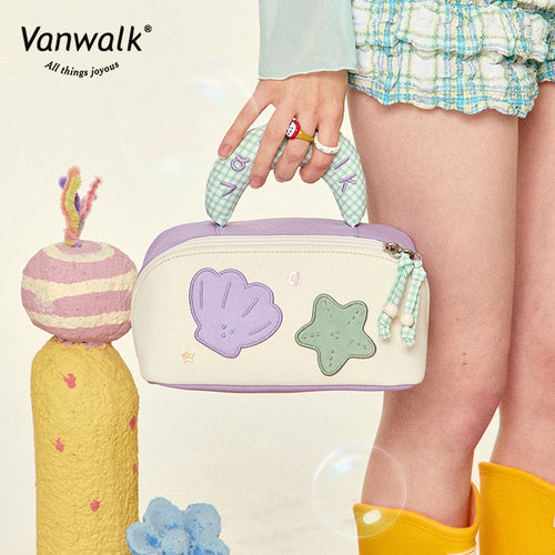 Vanwalk kosmetiktaske med sødt Bubble Island-design K525