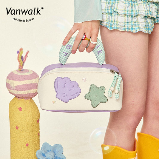 Vanwalk kosmetiktaske med sødt Bubble Island-design K525