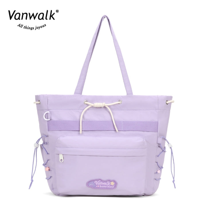 Vanwalk rummelig skuldertaske fra Bubble Island-serien V2823