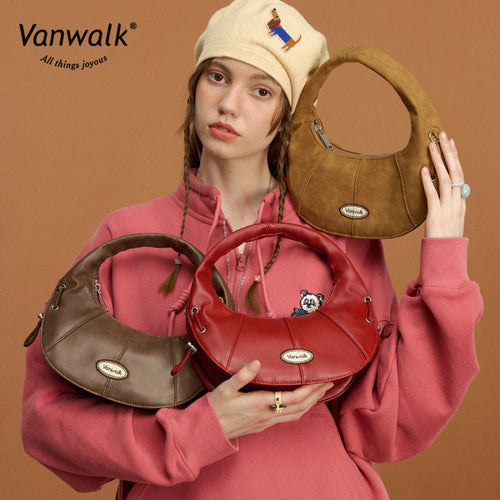 Vanwalk moderigtig crossbodytaske med Pizza-design V2856