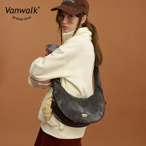 Vanwalk Fashion Pizza-serien crossbodytaske V2857