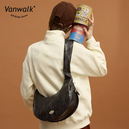 Vanwalk Fashion Pizza-serien crossbodytaske V2857