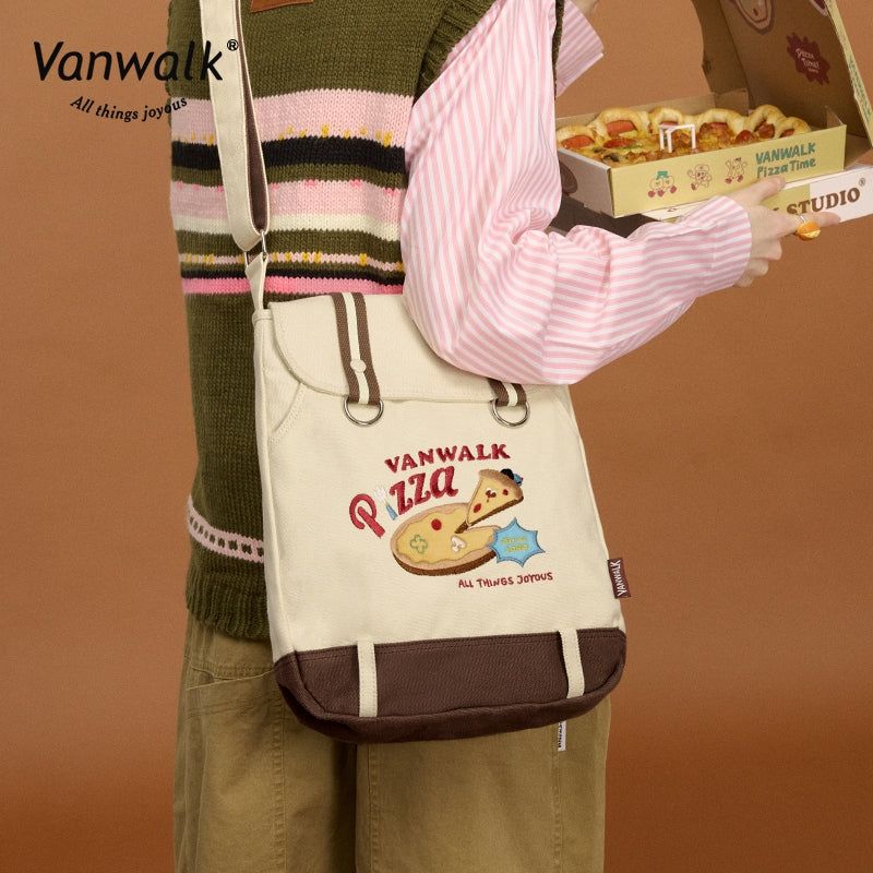 Vanwalk let skuldertaske fra Pizza-serien V2859