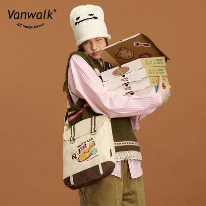 Vanwalk let skuldertaske fra Pizza-serien V2859