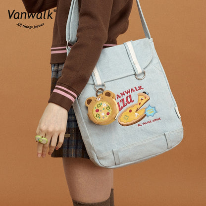 Vanwalk let skuldertaske fra Pizza-serien V2859