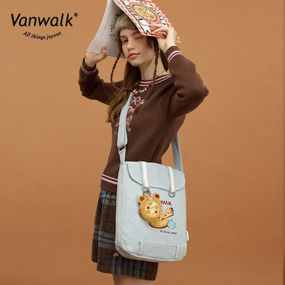Vanwalk let skuldertaske fra Pizza-serien V2859