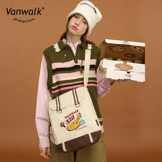 Vanwalk let skuldertaske fra Pizza-serien V2859