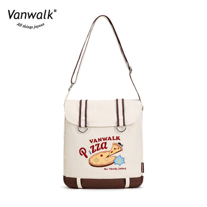 Vanwalk let skuldertaske fra Pizza-serien V2859