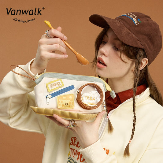 Vanwalk moderigtigt penalhus med Pizza-design VS24