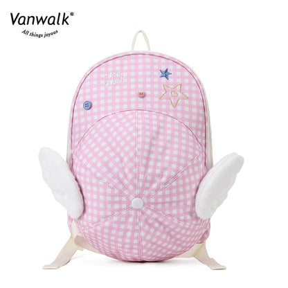 Vanwalk Fashion Streetwear Lucky Star-rygsæk V2880