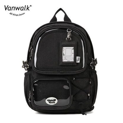 Vanwalk Happy Band-rygsæk med flere lommer V2908