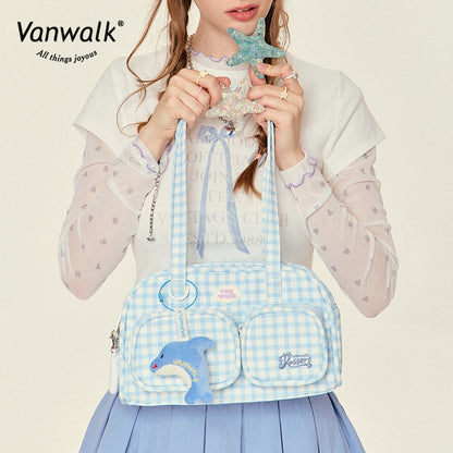 Vanwalk Let bobletaske til skulderen fra Island-serien V2833