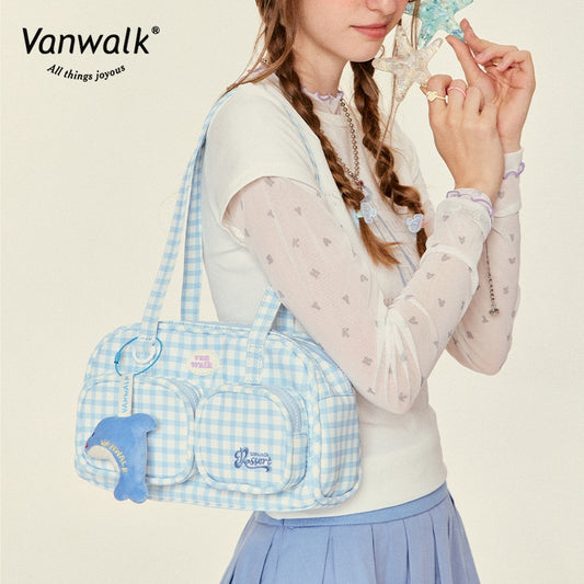 Vanwalk Let bobletaske til skulderen fra Island-serien V2833