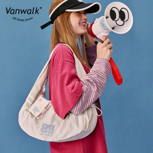 Vanwalk stilfuld sportstaske med skulderrem, serie V2839