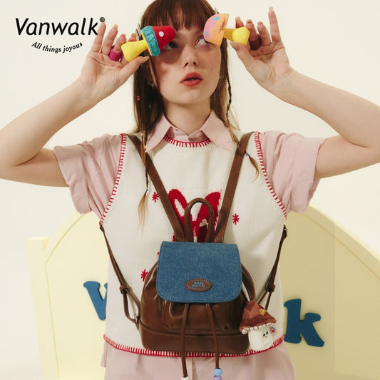 Vanwalk moderigtig rygsæk med Spring Ranch-design V2622