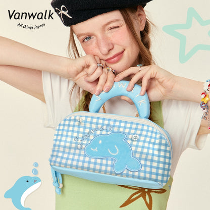 Vanwalk kosmetiktaske med sødt Bubble Island-design K525