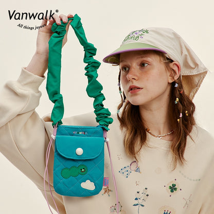 Vanwalk afslappet lille Garden-skuldertaske V2758