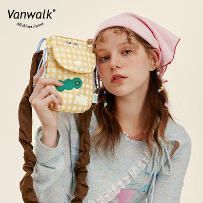 Vanwalk afslappet lille Garden-skuldertaske V2758